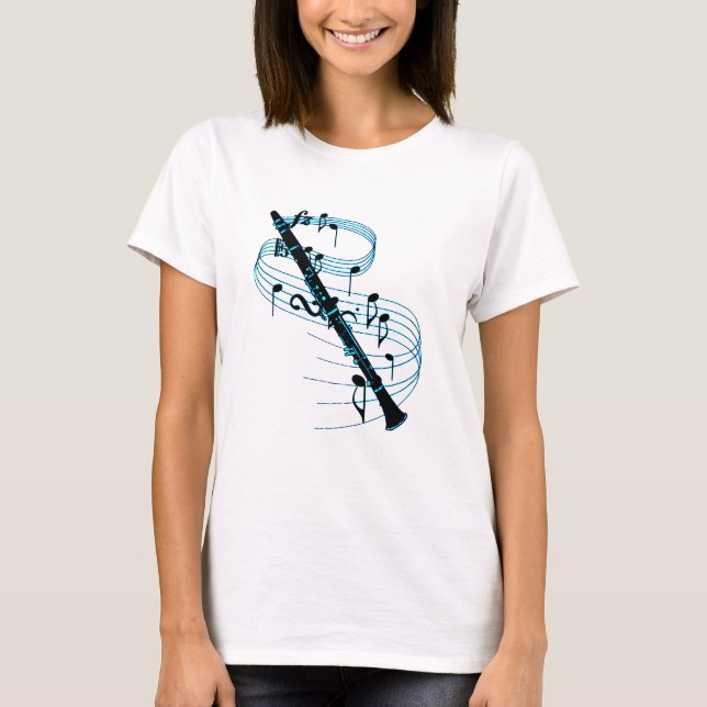 Clarinet T-Shirt (Vorderseite)
