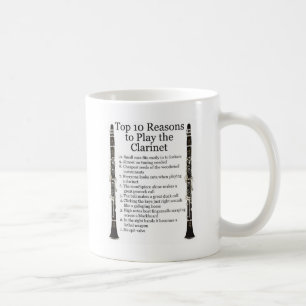 Clarinet Top 10 Tasse