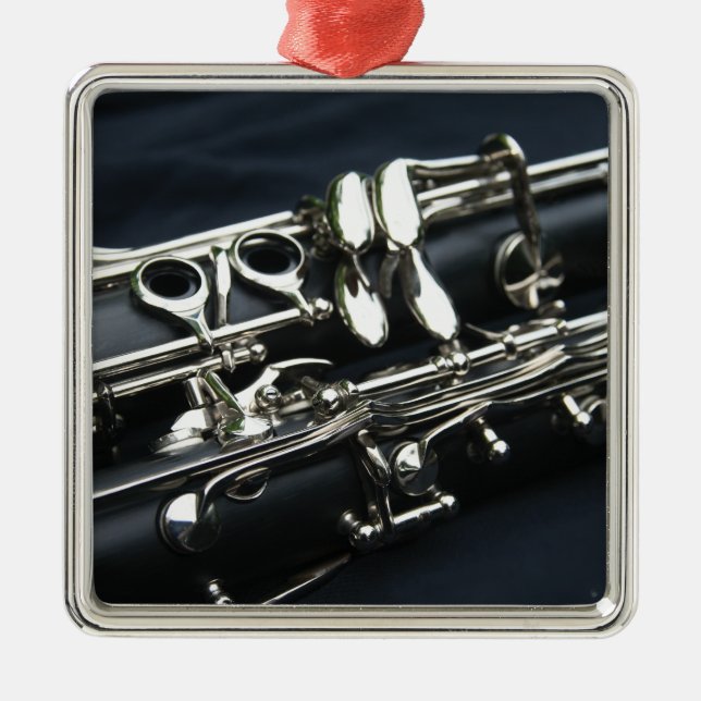 Clarinet-Verzierung Ornament Aus Metall (Vorne)
