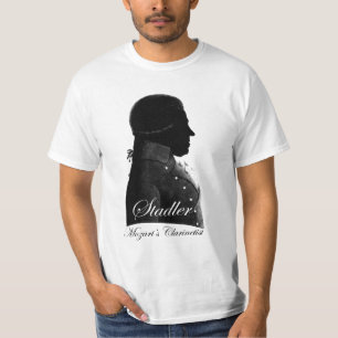 Clarinetist Anton Stadler und Komponist Mozart T-Shirt