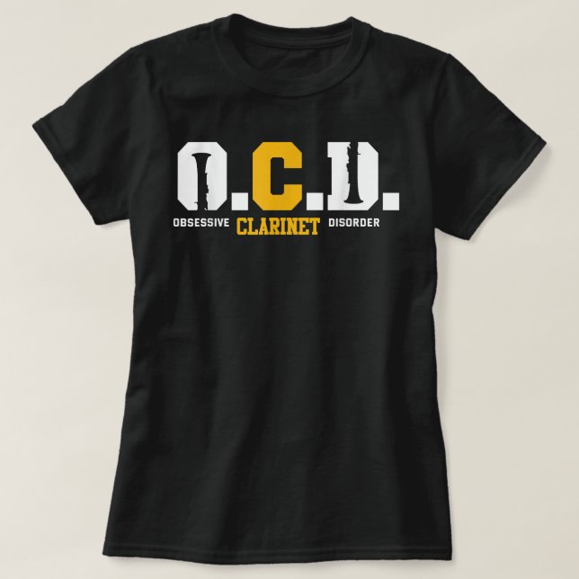 Clarinetist Funny Clarinet Player Joke Clarinet4 T-Shirt (Design vorne)