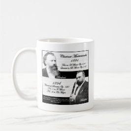 Clarinetist Mühlfeld  Brahms Tasse
