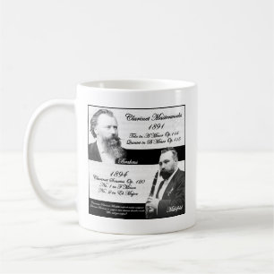 Clarinetist Mühlfeld  Brahms Tasse