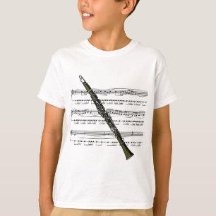 Clarinetmusical 09 B T-Shirt