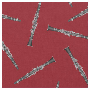 Clarinets Music Musician Saal Dekoration Rot Stoff