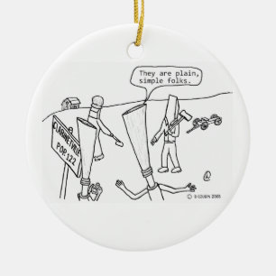 Clarinetville Keramik Ornament