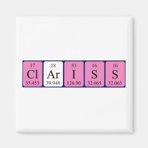 Clariss Periodenmagnet Magnet