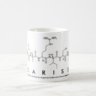 Clarissa Peptid-Namen-Tasse Kaffeetasse