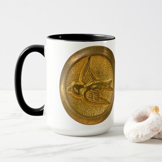 Claritas antike Knöpfe Tasse (Mit Donut)