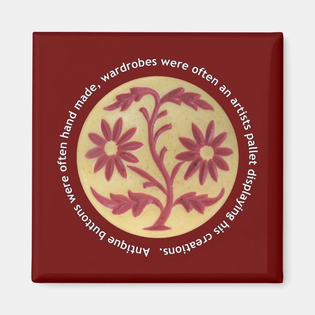 Claritas antike Tasten Magnet (Vorne)