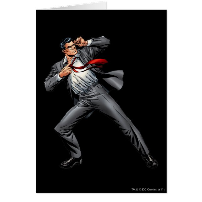 Clark ändert sich in Superman (Vorne)