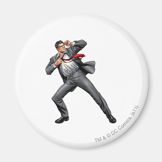 Clark ändert sich in Superman Magnet (Vorne)