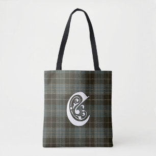 Clark Clan Tartan Monogram