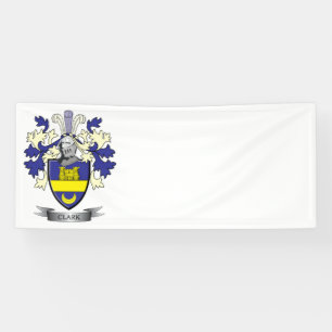 Clark-Familienwappen-Wappen Banner