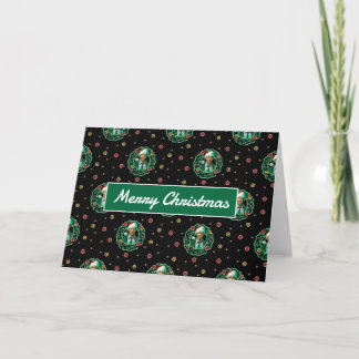 Clark Griswold Christmas Wreath Pattern Feiertagskarte