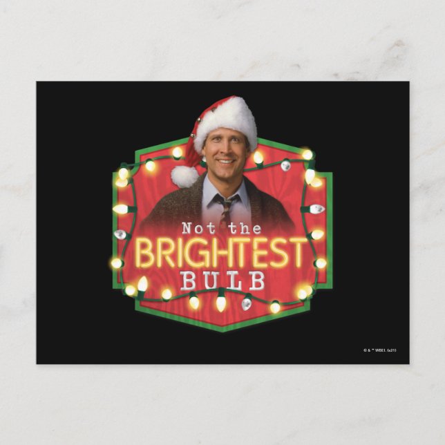 Clark Griswold | Nicht der Brightest Bulb Postkarte (Vorderseite)