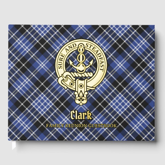 Clark Wiedersehen Gästebuch (Vorderseite)