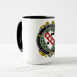 Clarke Irish Shield Abzeichen Tasse