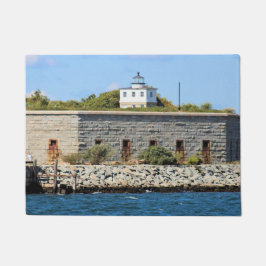 Clark's Point Lighthouse, Massachusetts Door Mat Fußmatte