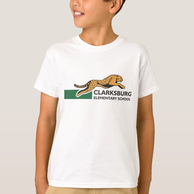Clarksburg scherzt Größen-T - Shirt (Vorderseite)