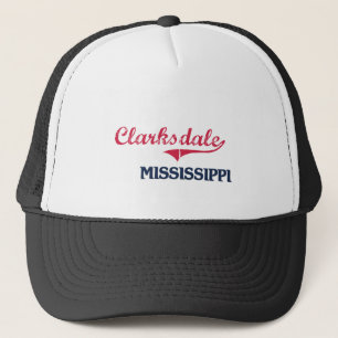 Clarksdale Mississippi Stadt-Klassiker Truckerkappe