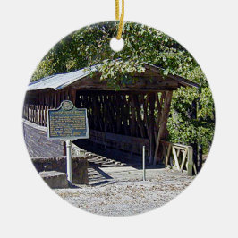 Clarkson Covered Brücke Alabama Keramik Ornament
