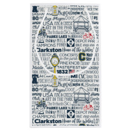 Clarkston Michigan Geschenk-Tasche Kleine Geschenktüte