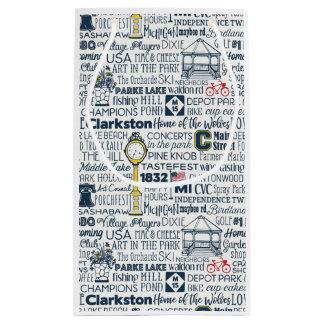 Clarkston Michigan Geschenk-Tasche Kleine Geschenktüte