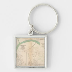 Clarksville, Tenn, Dalton, Ga Schlüsselanhänger