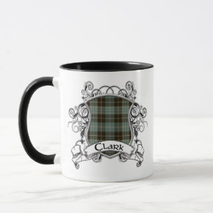 Clarktartan-Schild Tasse