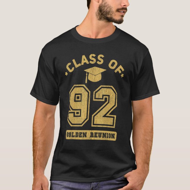 Class Of 1992 College Highschool Graduation Reunio T-Shirt (Vorderseite)