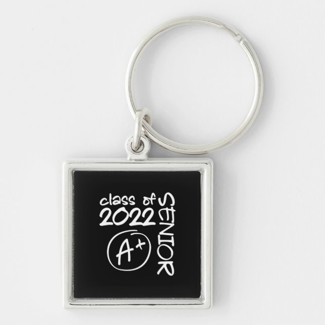 Class Of 2022 Senior A+ Graduation Schlüsselanhänger (Vorne)