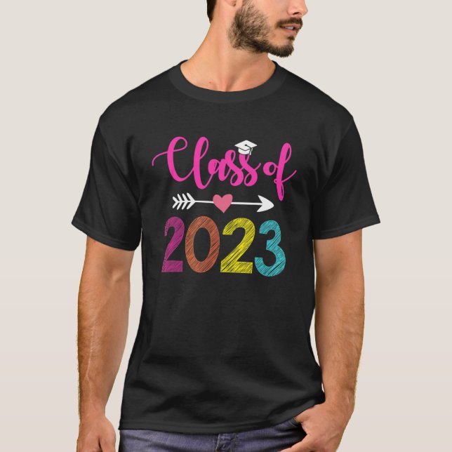 Class Of 2023  Pre K Graduate Preschool Graduation T-Shirt (Vorderseite)