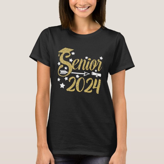 Class of 2024 Senior Class 24 Graduation Senior 20 T-Shirt (Vorderseite)