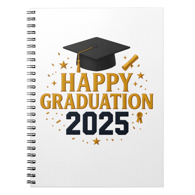 Class of 2025 Celebration Tee – Wear Your Pride! Notizblock (Vorderseite)