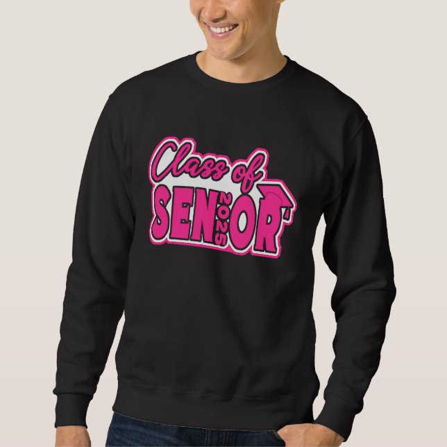 Class Of 2025 Senior 25 Graduation Girls Teens Wom Sweatshirt (Vorderseite)