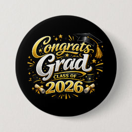 Class of 2026 button
