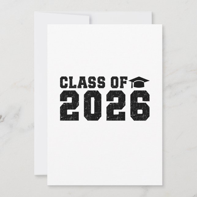 Class of 2026 einladung (Vorderseite)