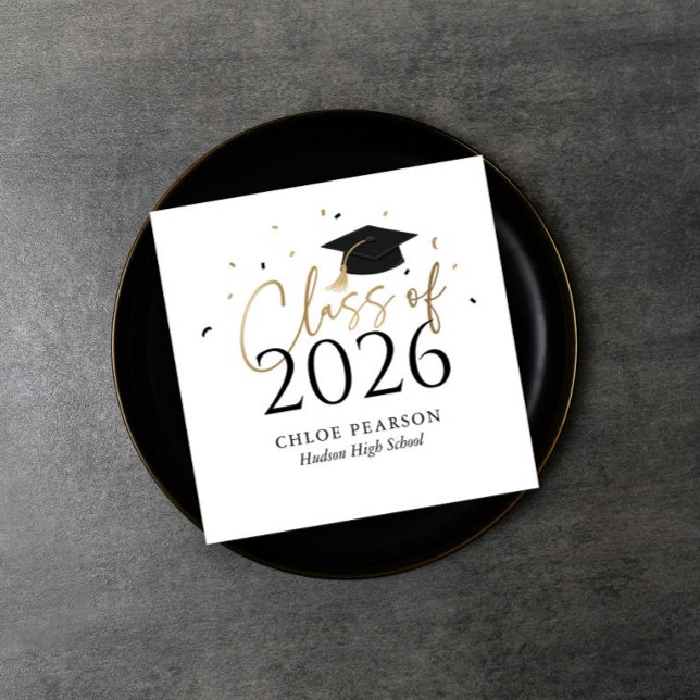 Class of 2026 Graduation Napkins Serviette (Von Creator hochgeladen)