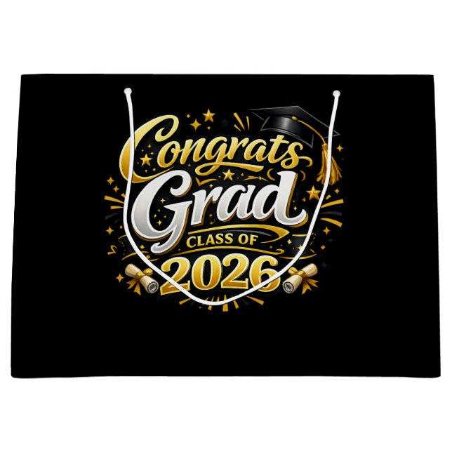 Class of 2026 große geschenktüte (Vorderseite)