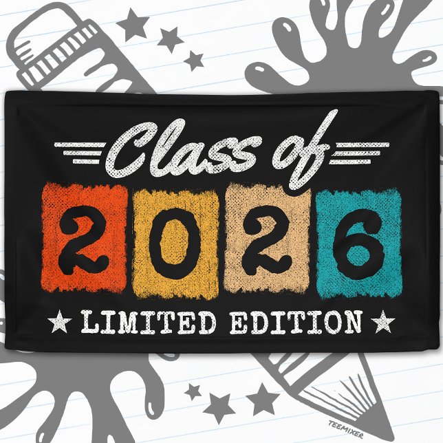 Class of 2026 Limited Edition Vintage Graduation Banner (Von Creator hochgeladen)