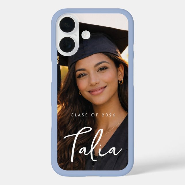 CLASS OF 2026  |  MIST EDGE phone case with name (Rückseite)