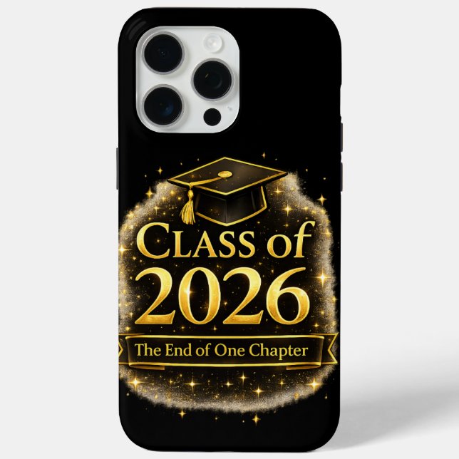 Class of 2026 Premium Graduation Gift Phone Case (Rückseite)