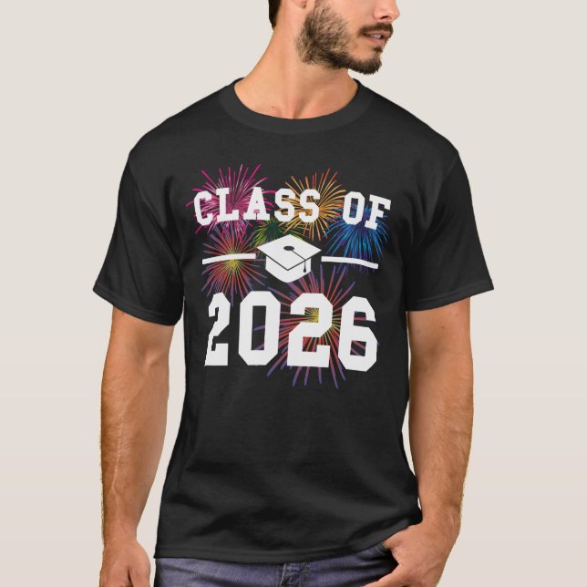 Class Of 2026 Senior Year T-Shirt (Vorderseite)