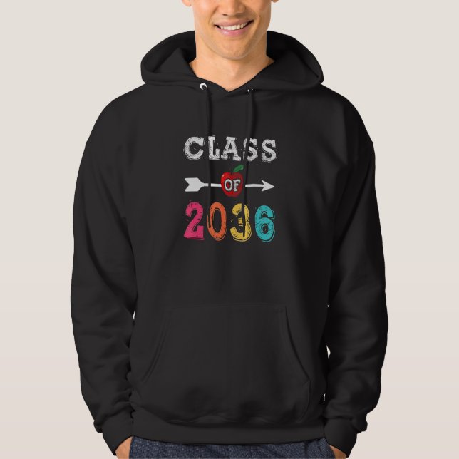 Class Of 2036  Pre K Graduate Preschool Graduation Hoodie (Vorderseite)