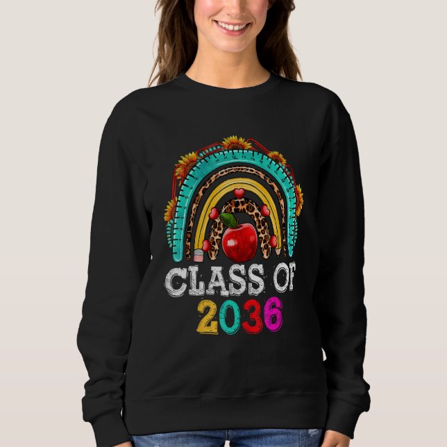 Class Of 2036 Pre K Graduate Preschool Graduation  Sweatshirt (Vorderseite)