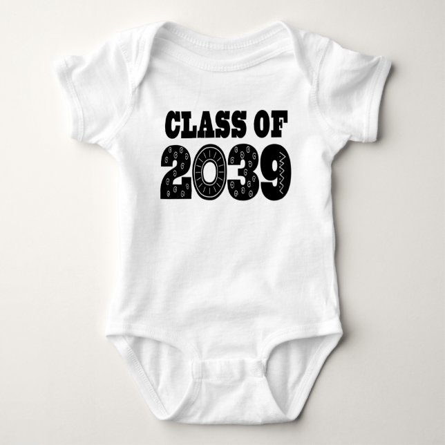 Class Of 2039 Baby Strampler (Vorderseite)