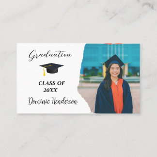 class of business cards graduate terminkarte
