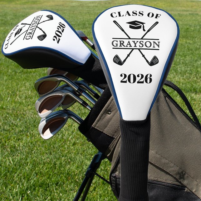 Class of YY Graduation Golf Club Name Golf Headcover (Von Creator hochgeladen)