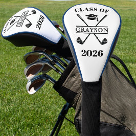 Class of YY Graduation Golf Club Name Headcover